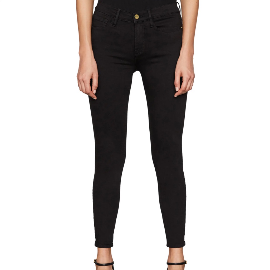 Frame Low Rise Skinny Jean Size 26